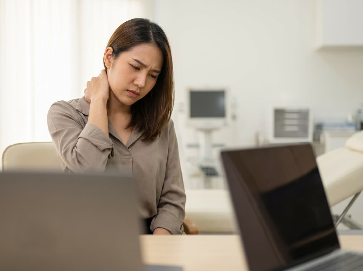 รักษาออฟฟิศซินโดรมด้วยฝังเข็ม ฮั่นฟางคลินิก